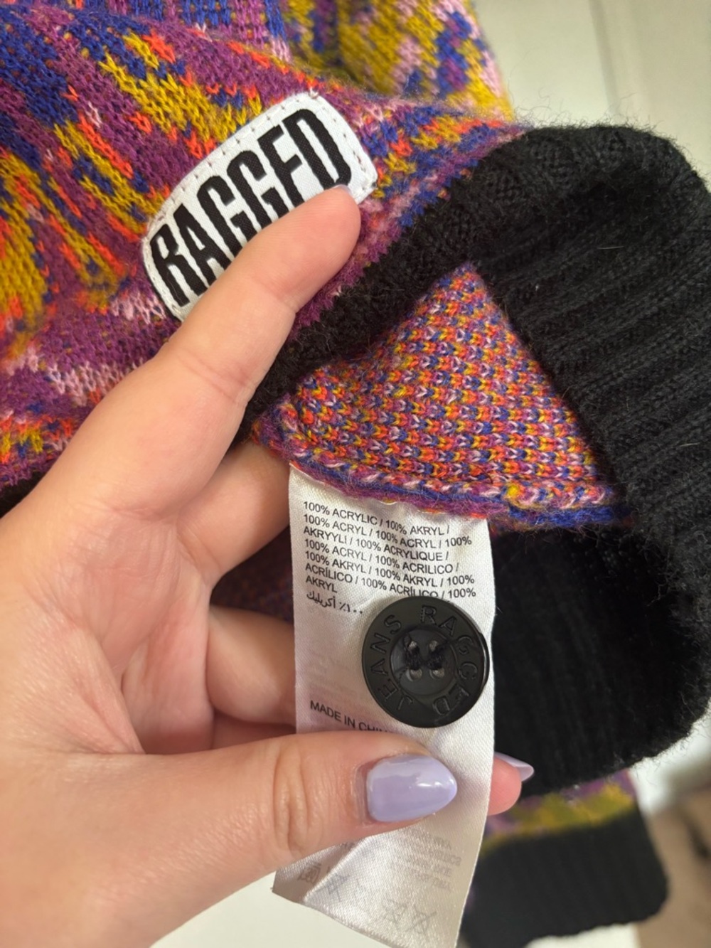 The Ragged Priest Underground Knit Cardigan - Picture 7 of 7
